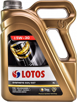 Моторна олива Lotos semisyntetic A5B5 5W30 API SL/CF ACEA A5/B5 Ford 5л 4517
