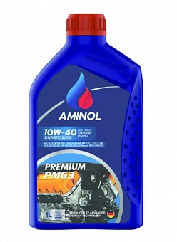 Моторна олива напівсинтетика Aminol Premium PMG3 10W40 API:SL/CF-4 MB229.1/229.3 VW 501.01/505.00 1л 4513