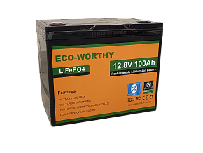 Акумулятор Eco-worthy LiFePO4 12.8V/100Ah 