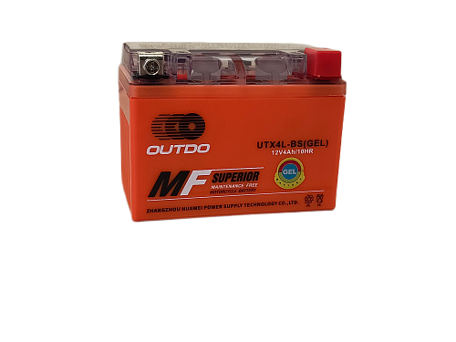 Аккумулятор Outdo AGM 4Ah UTX4L-BS