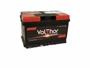 Акумулятор Volthor Premium 75Ah 720A R+