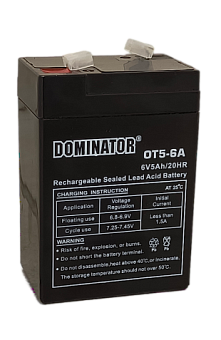 Аккумулятор Dominator GEL OT5-6A 