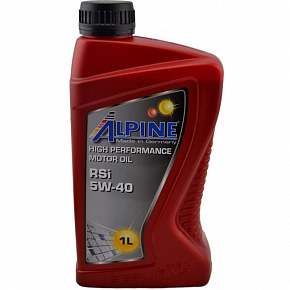 Моторна олива синтетика Alpine 5W-40 RSi ACEA A3/B4-08 API SN/CF MB229.5 1л 1475-1