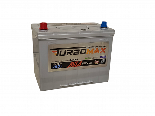 Акумулятор Turbo Max 75Ah 750A L+ Азия 