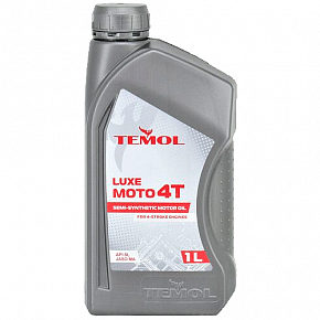 Моторна олива Temol Luxe Moto 4T 10W40 1л  4521