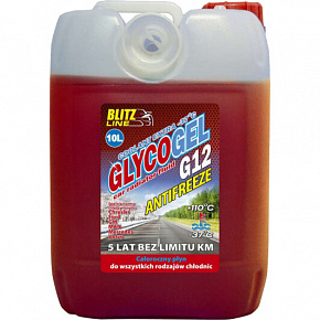 Антифриз Blitz Line Glycogel G12-37ºC червона 5л 153307