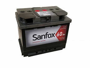 Акумулятор Sanfox 60Ah 480A L+