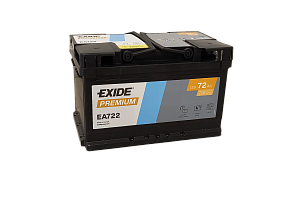 Акумулятор Exide Premium 72Ah 720A R+