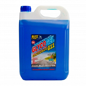 Антифриз концентрат Blitz Line Glycogel G11-80ºC синій 5л 26159