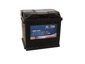 Акумулятор Platin AGM 50Ah 480A R+ 5502450