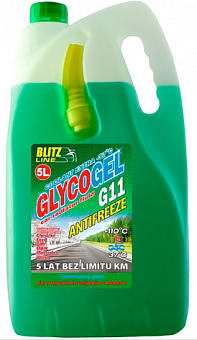 Антифриз Blitz Line Glycogel G11-37ºC зелений 5л 4500