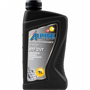 Трансмісійна олива гiдравлічна Alpine ATF CVT 1л  1615-1