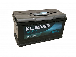Акумулятор Klema better 100Ah 850A R+