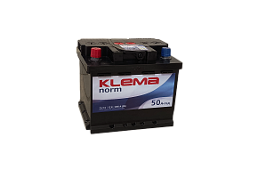 Аккумулятор Klema norm 50Ah  480A L+
